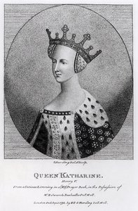 Reina Catalina (1401-37) publicado en 1792 de English School